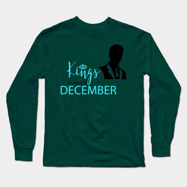 December Long Sleeve T-Shirt by Creative Has